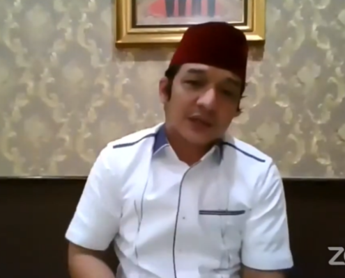 Pemimpin muda energik dalam webinar nasional administrasi publik unisa