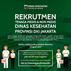rekruitment tenaga medis DKI jakarta