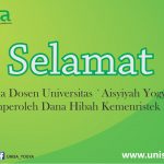 Dosen Unisa Raih Dana Hibah