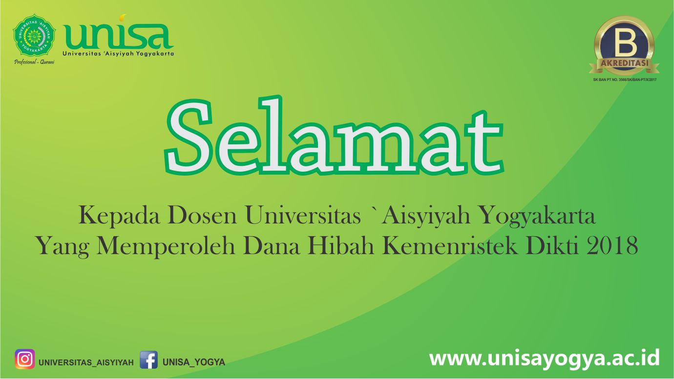 Dosen Unisa Raih Dana Hibah
