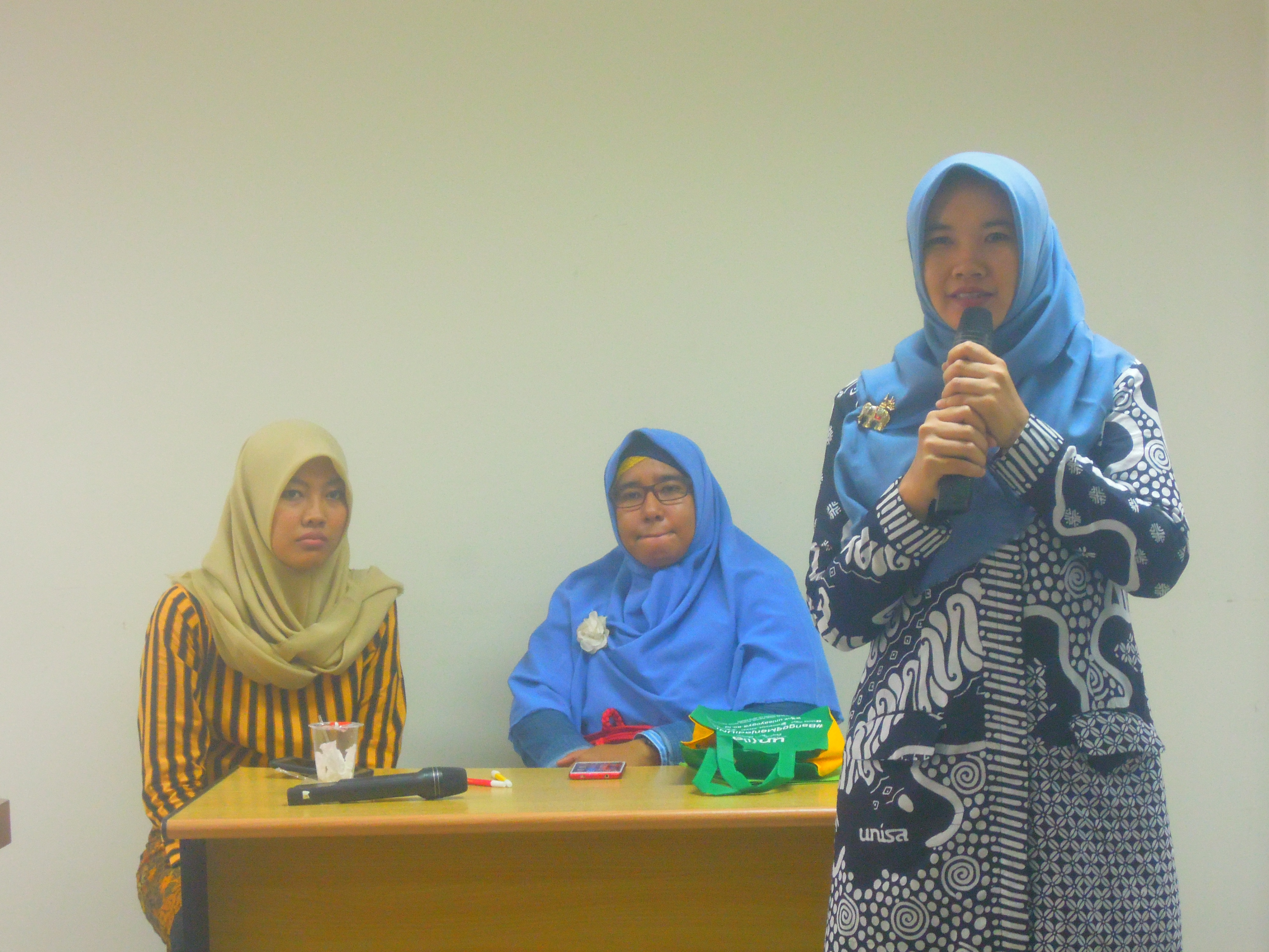Pelatihan lab di unisa