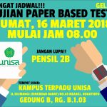 Jadwal ujian