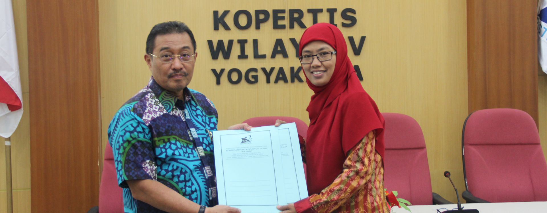 Kepala kopertis v dan rektor unisa