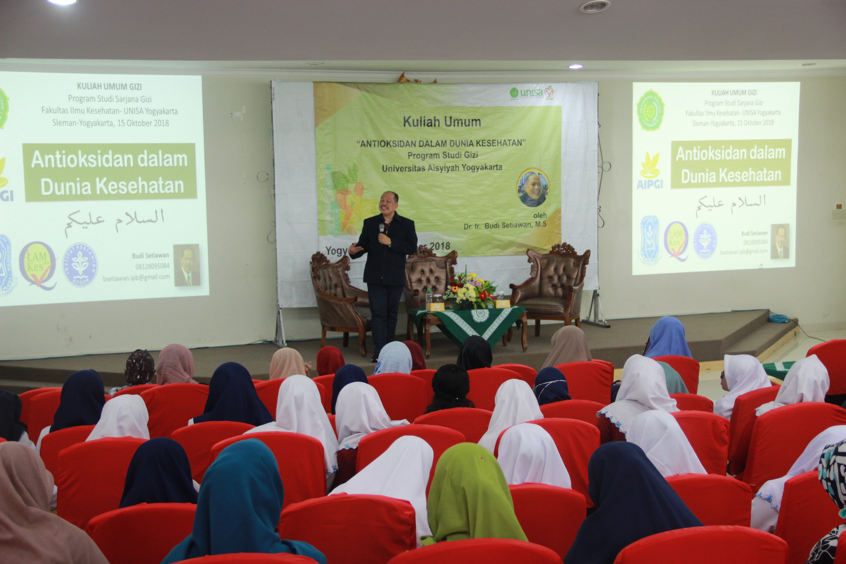 Kuliah umum gizi unisa