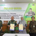 Kuliah umum dan mou unisa
