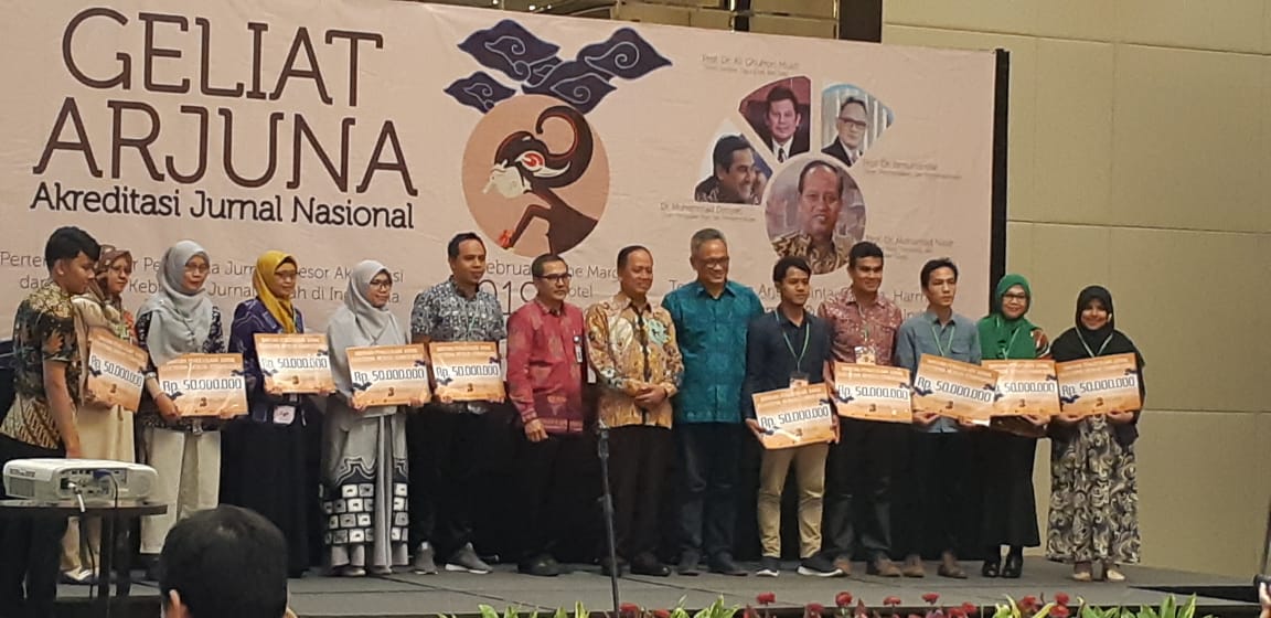 Lppm unisa terima hibah jurnal di geliat arjuna