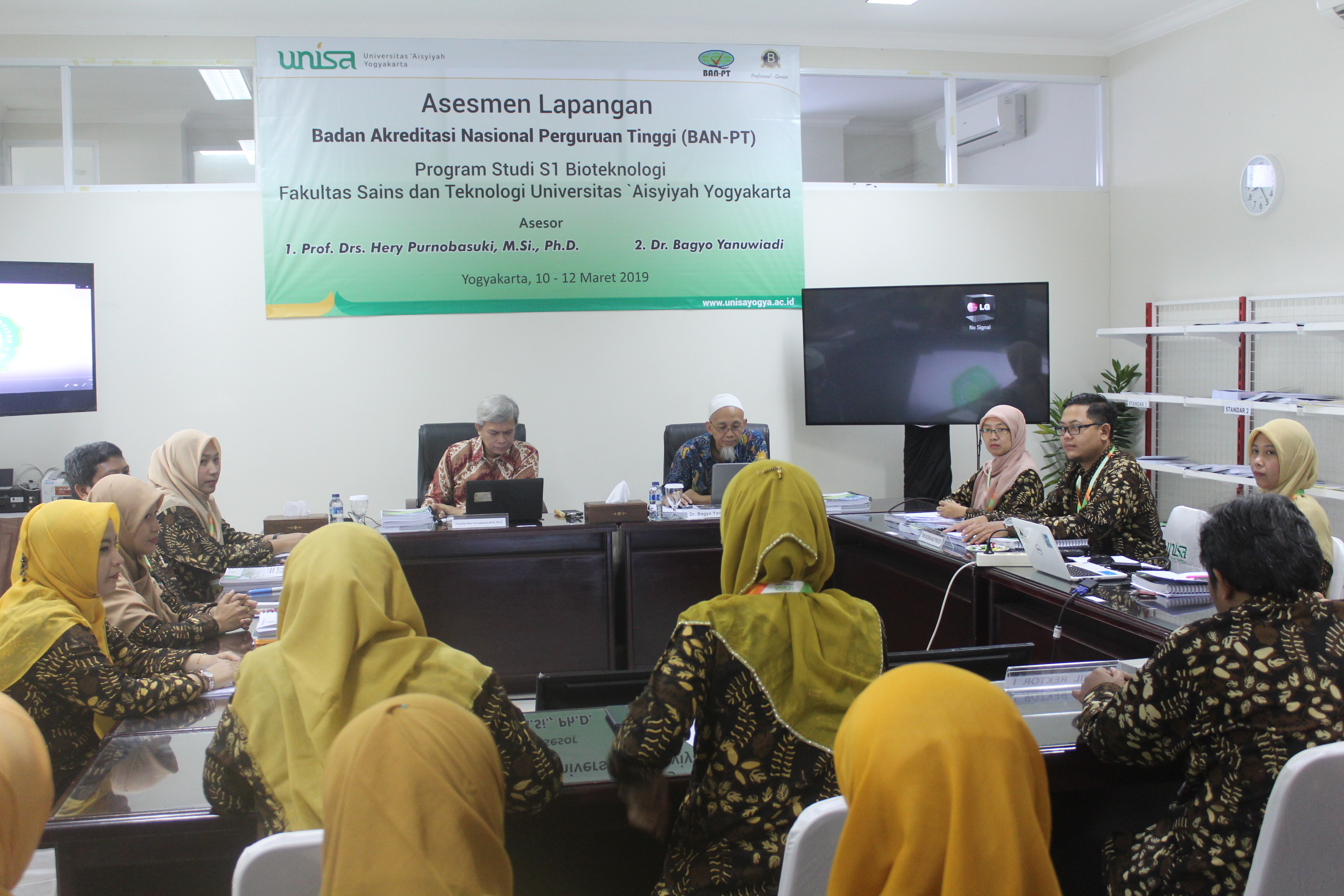 Asesmen lapangan akreditasi bioteknologi unisa yogyakarta
