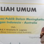 Dubes kristiarto berikan kuliah umum di unisa yogya