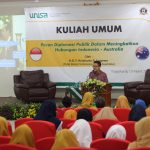 Dubes kristiarto berikan kuliah umum di unisa yogya