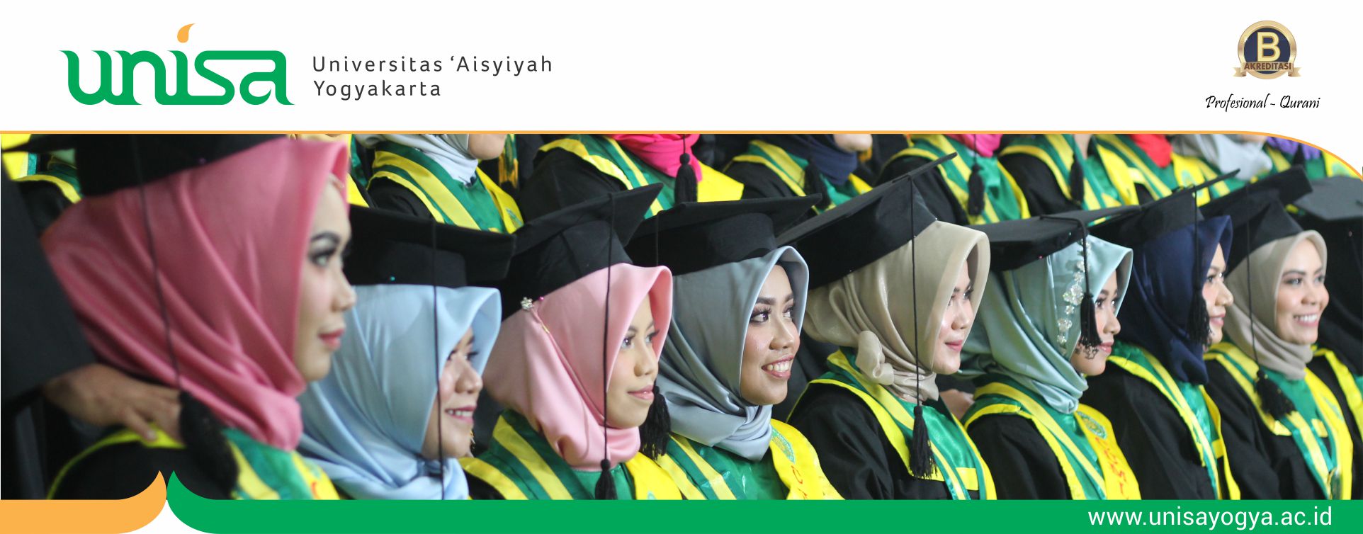 Wisuda unisa yogyakarta periode maret 2019