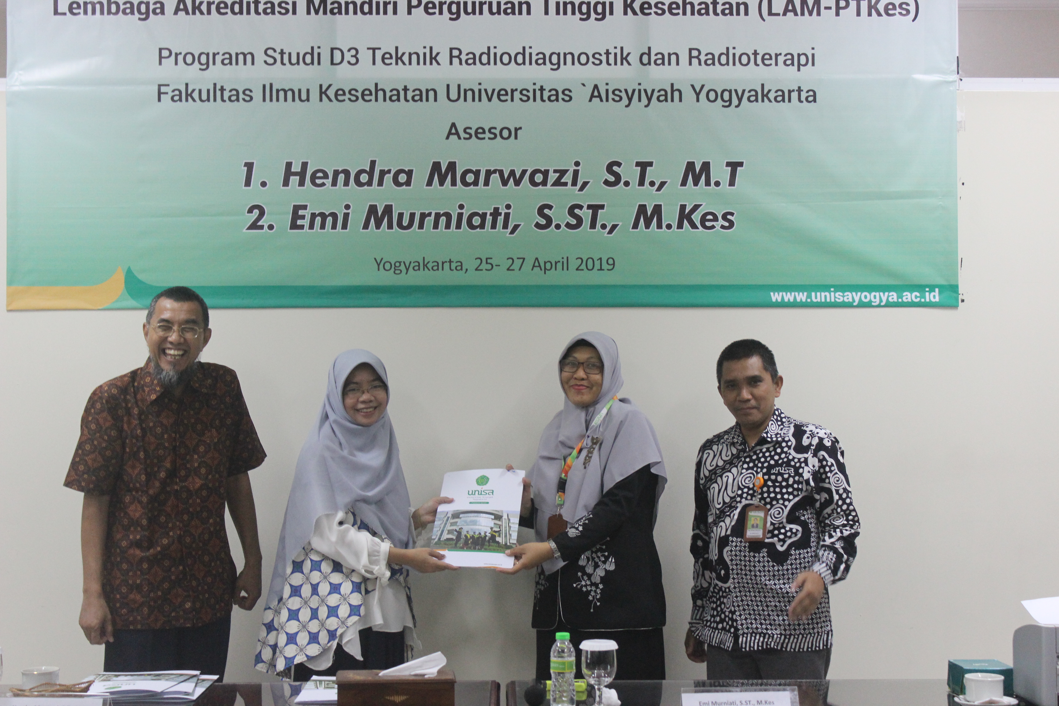 Asesmen lapangan akreditasi teknik radiodiagnostik dan radioterapi unisa yogyakarta