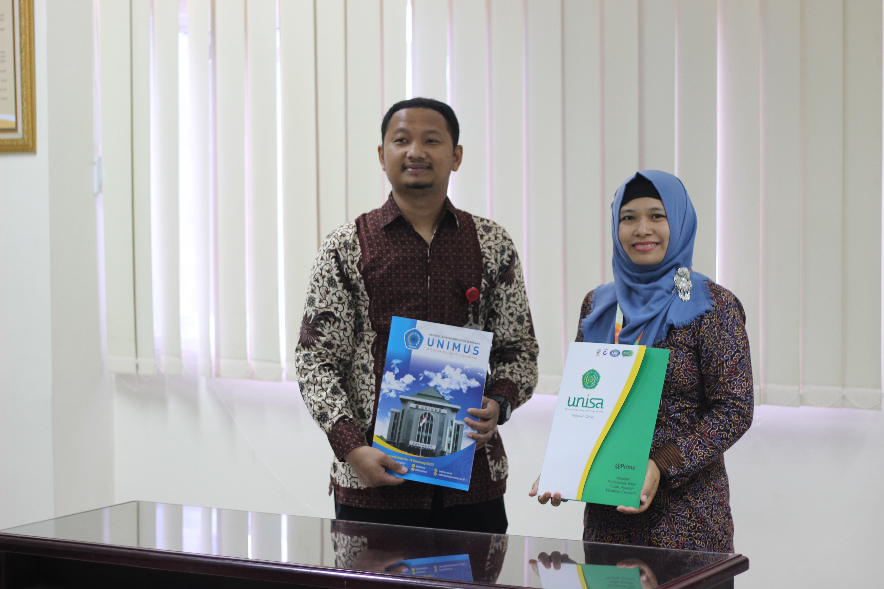 Unisa yogya dan unimus sepakat kembangkan perpustakaan bersama
