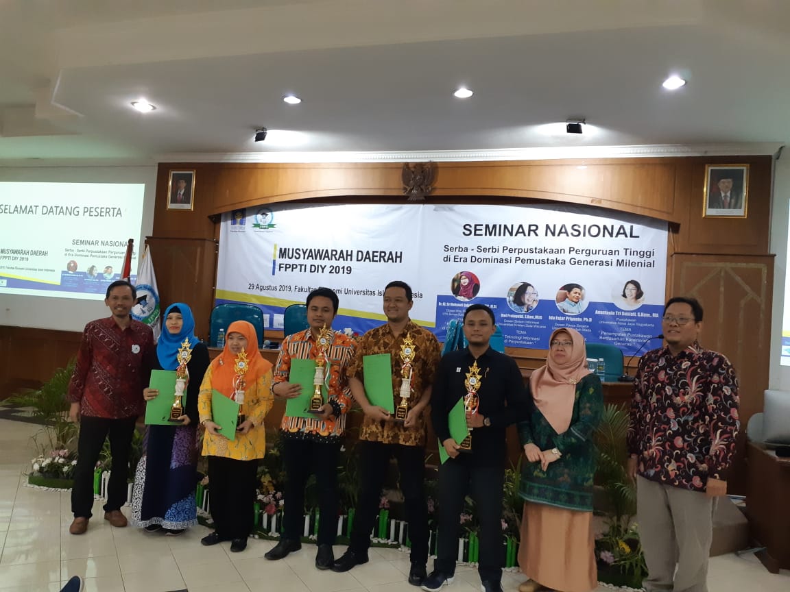 Perpustakaan unisa yogyakarta raih juara 1 lomba inovasi perpustakaan