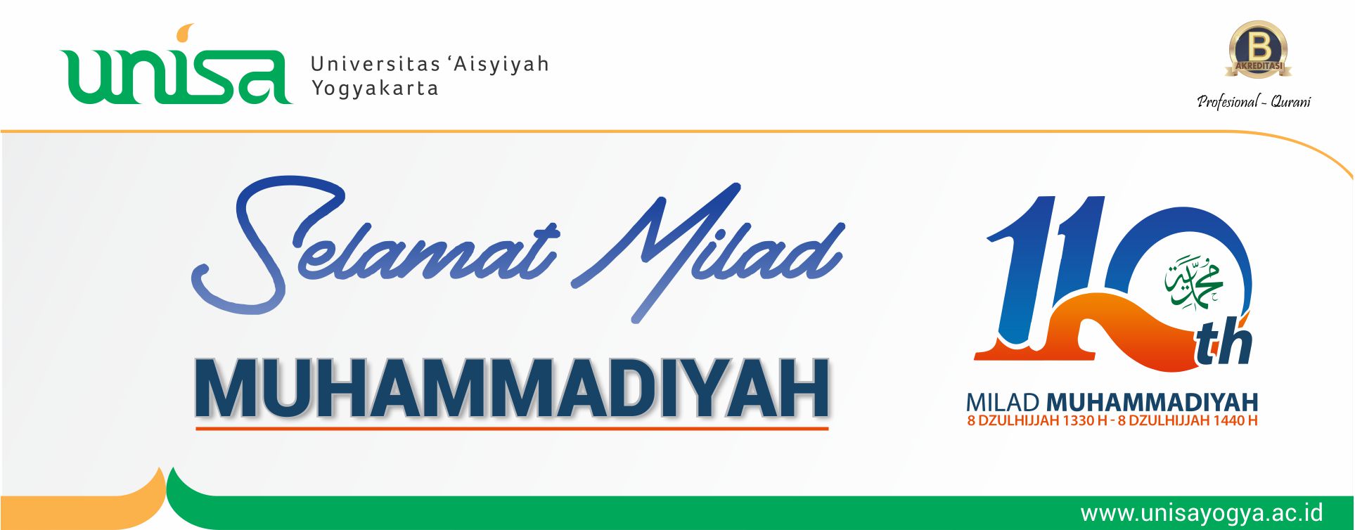 Milad 110 muhammadiyah perkokoh ghirah dan gerak persyarikatan