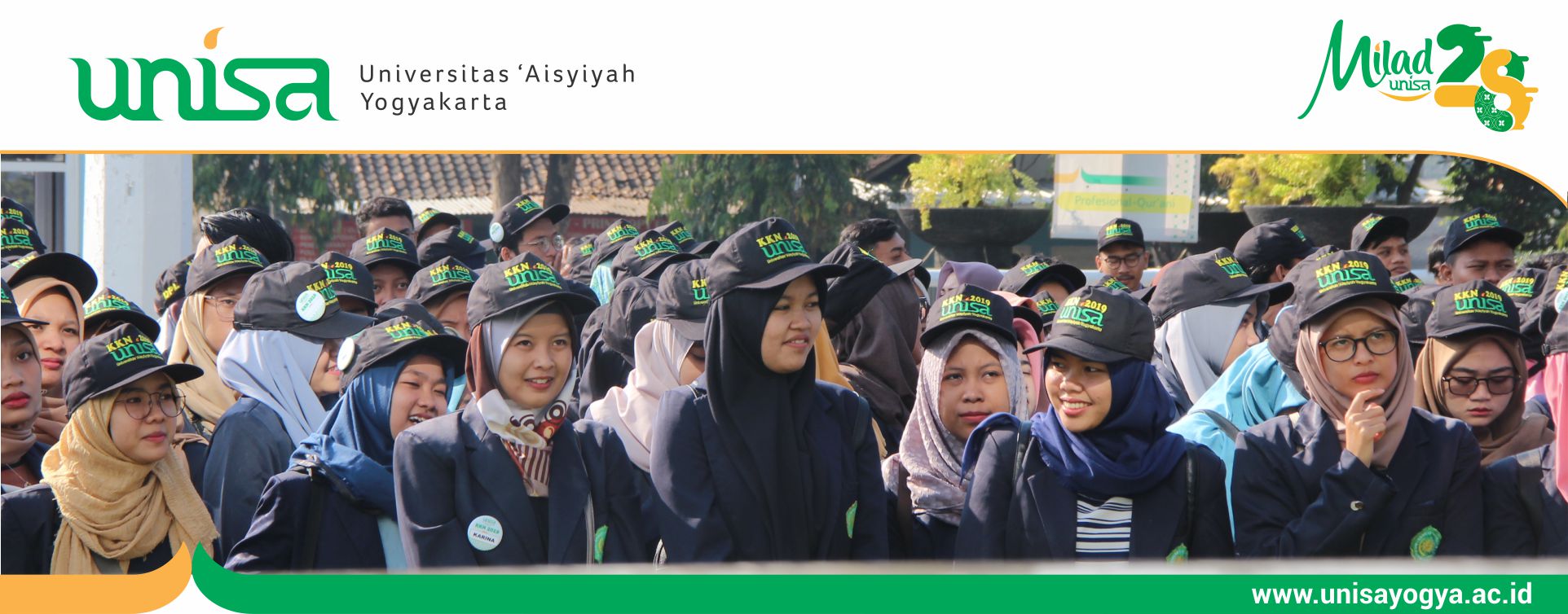 Rektor unisa lepas 650 mahasiswa kkn 2019