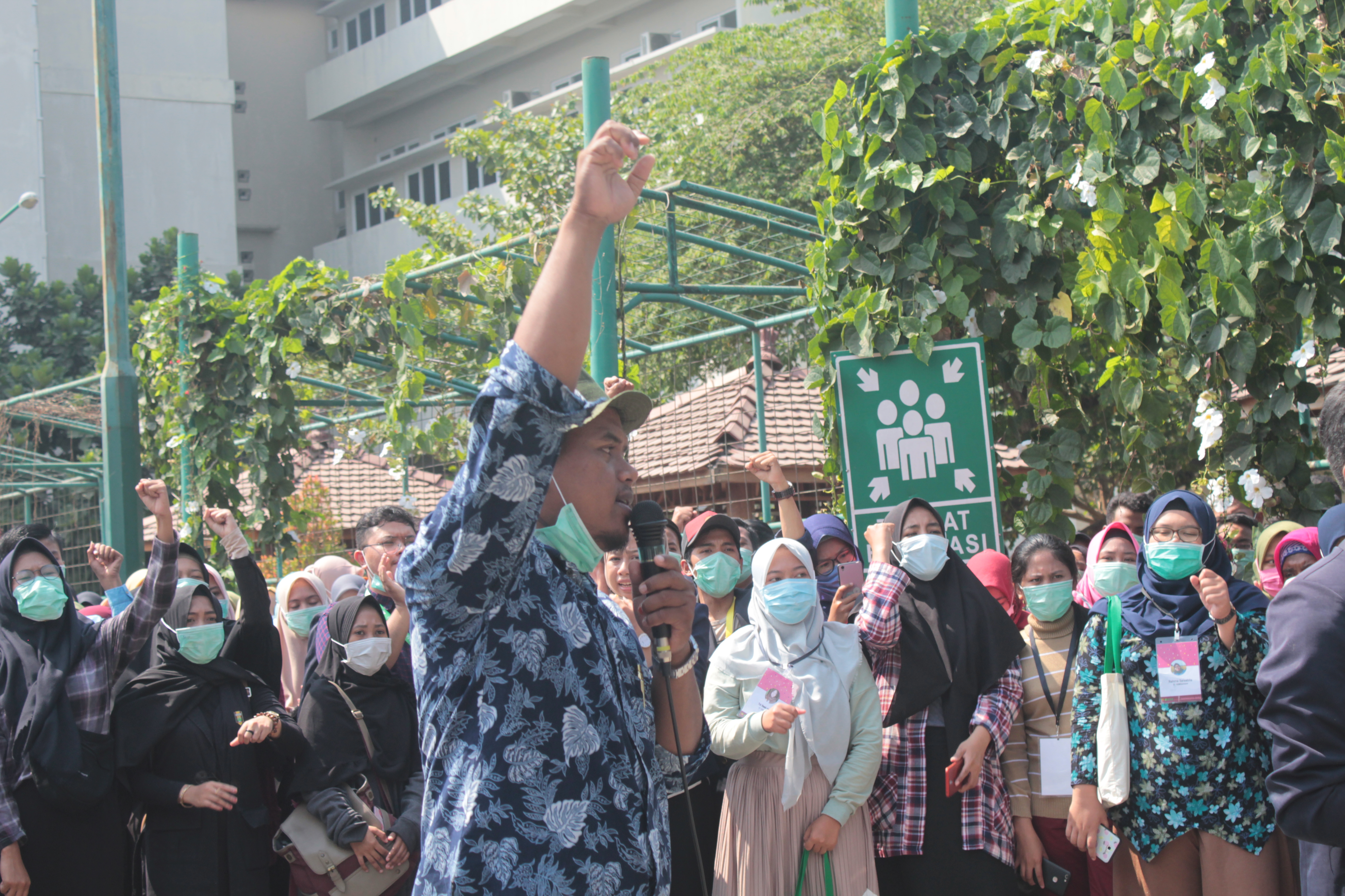 Mahasiswa unisa gelar deklarasi solidaritas untuk bencana asap