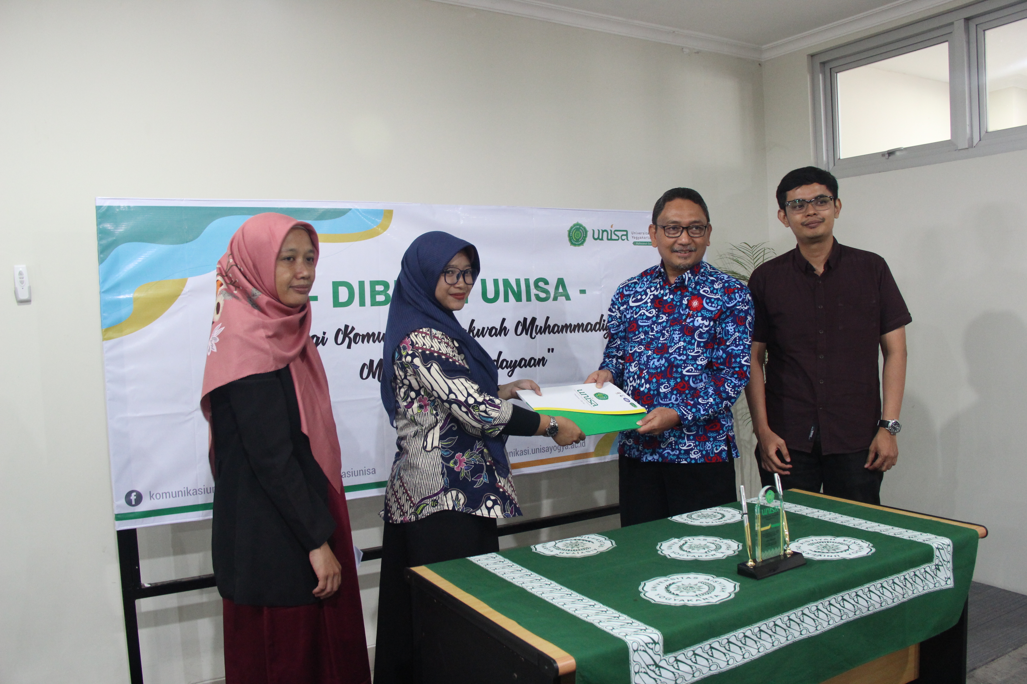 Feishum unisa adakan diskusi ilmiah dan penandatanganan moa
