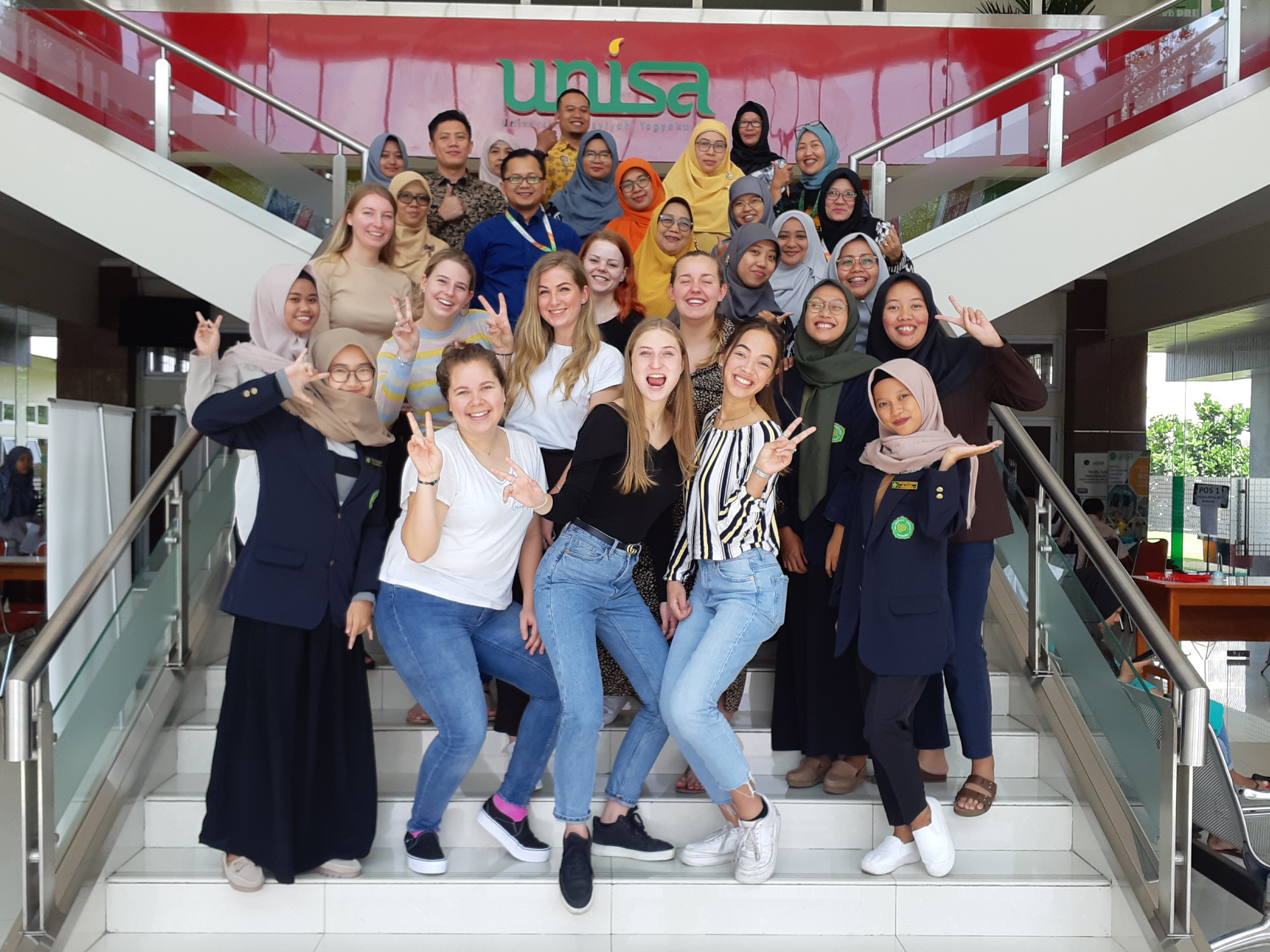 Saxion university, belanda akan di unisa yogya 3 bulan