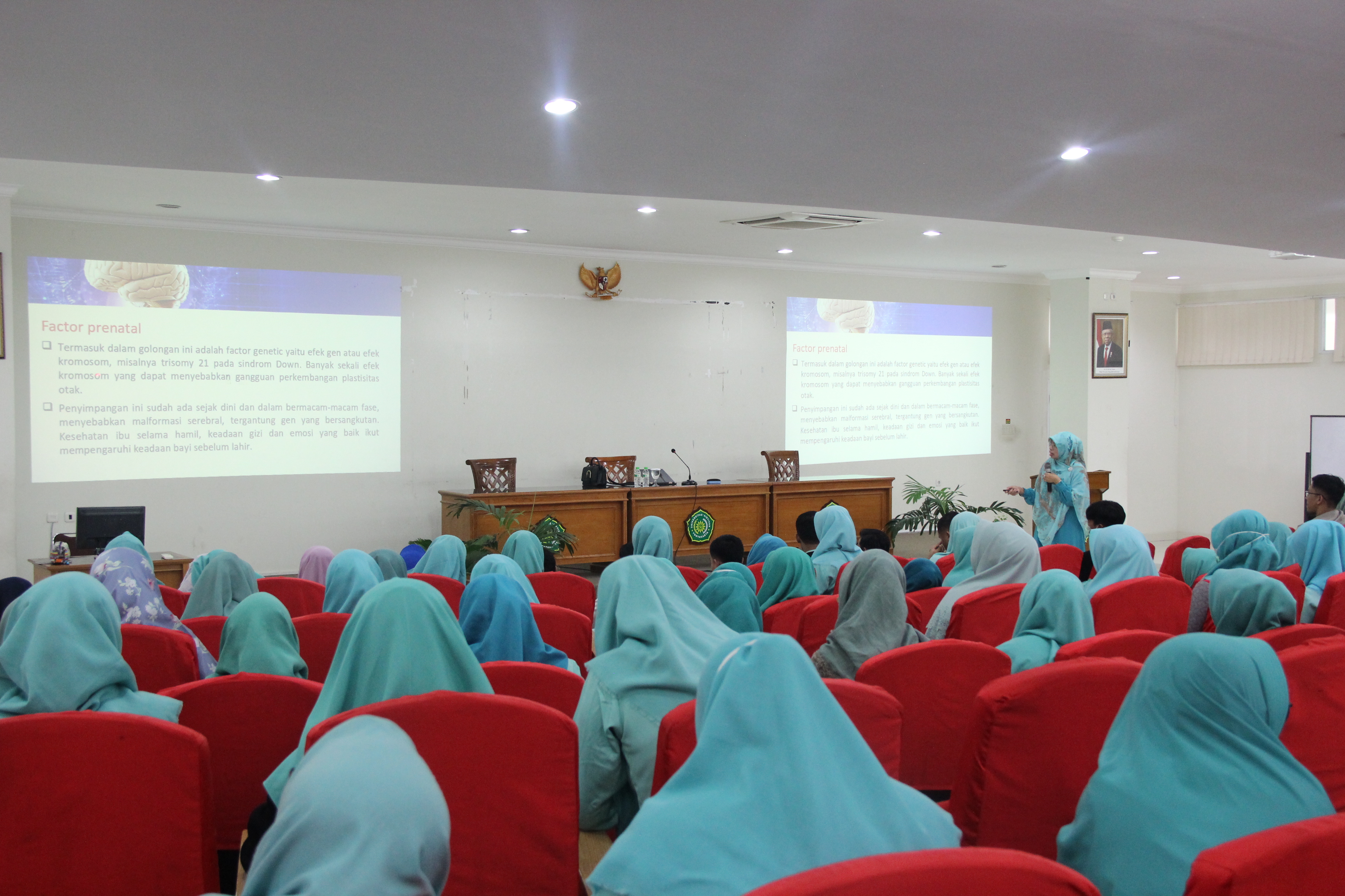 Psik unisa adakan studium generale mengenai stimulasi pada anak