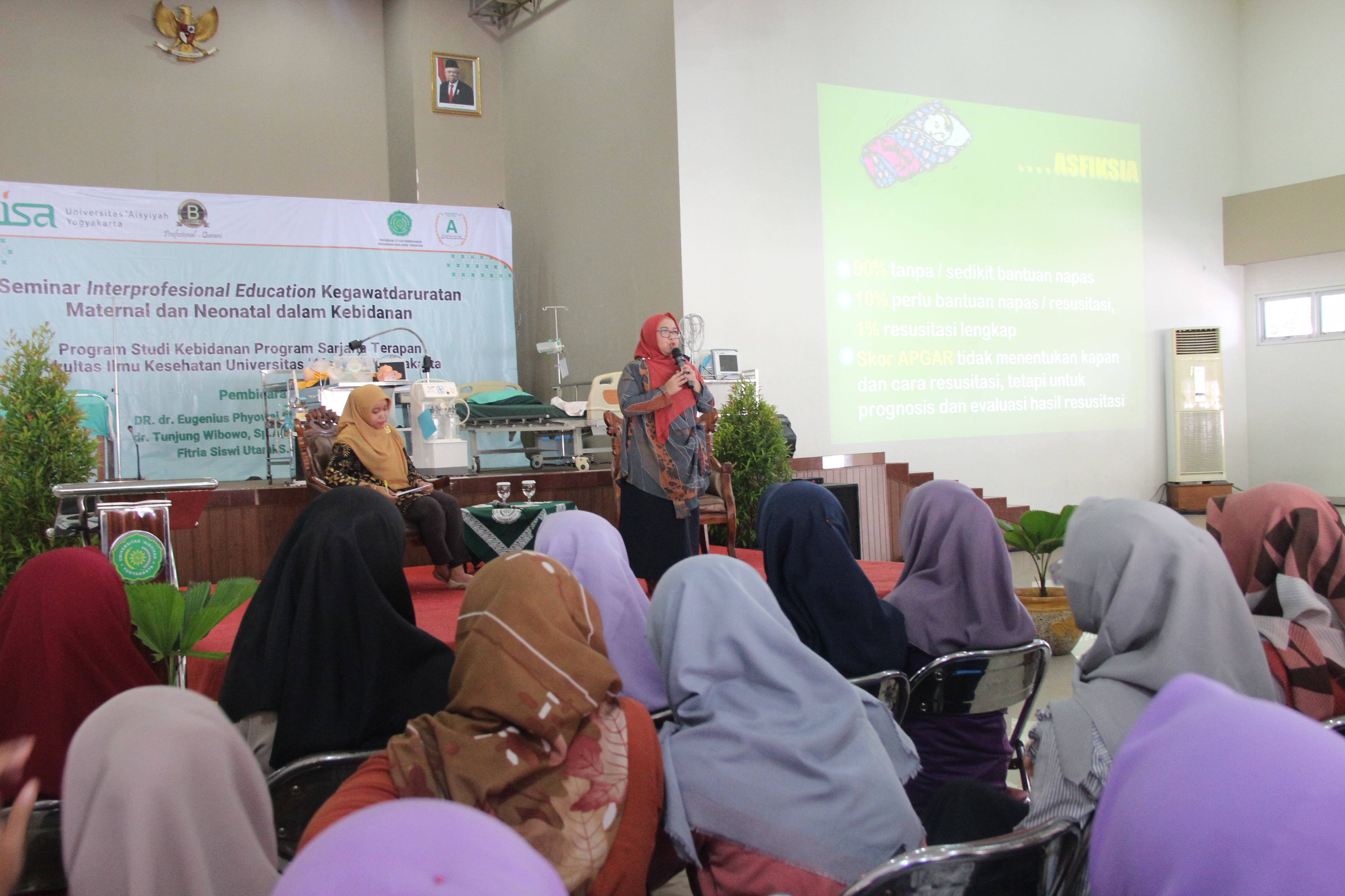 Prodi kebidanan sarjana terapan unisa adakan seminar ipe