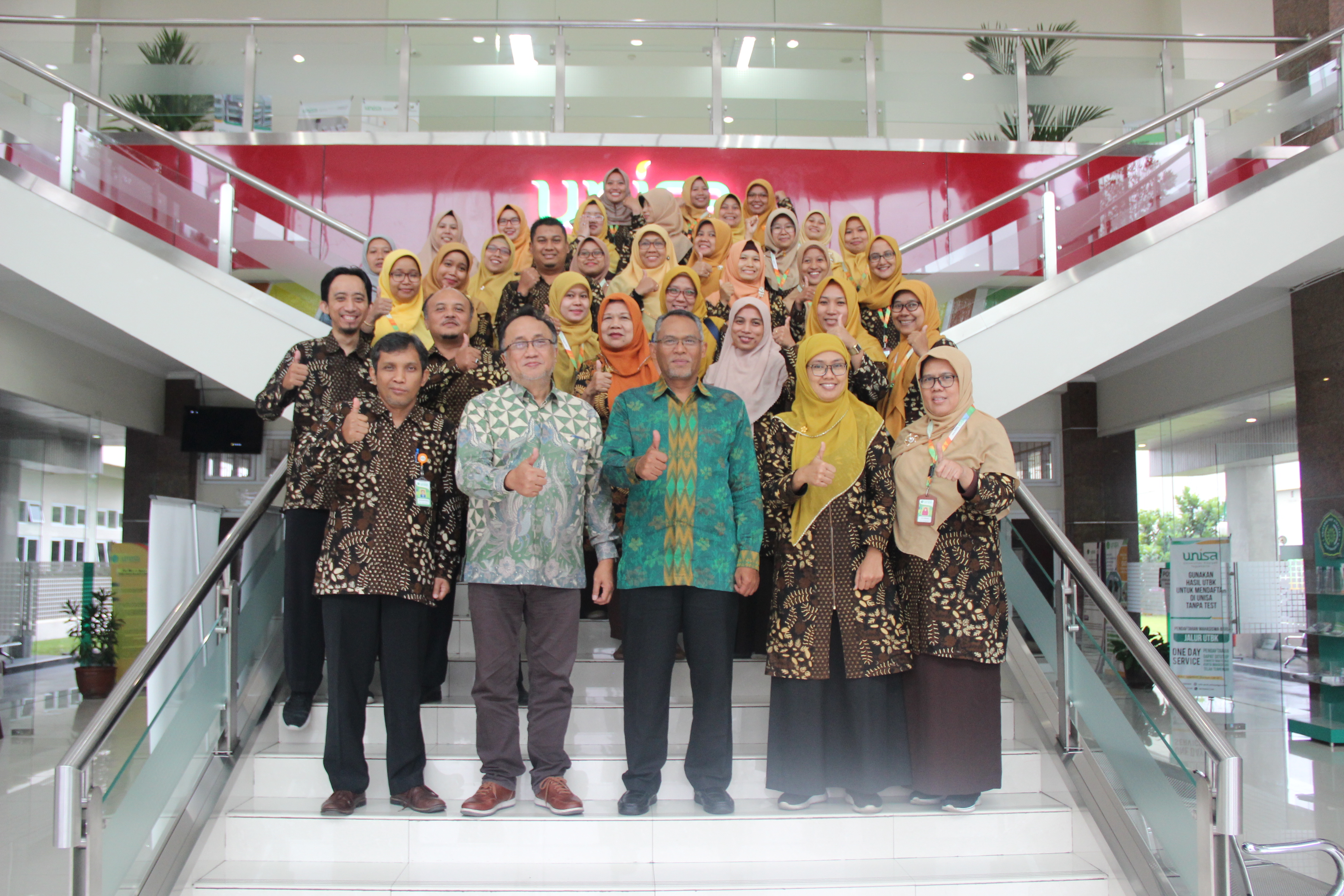 Unisa jadi universitas pertama di yogyakarta meraih iso 21001:2018