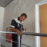 Kampus unisa yogyakarta lakukan single acces dan pembersihan untuk cegah covid 19