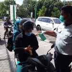Kampus unisa yogyakarta lakukan single acces dan pembersihan untuk cegah covid 19