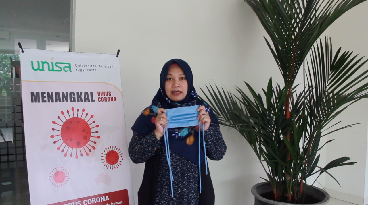 Re use masker inovasi universitas ‘aisyiyah yogyakarta antisipasi covid 19