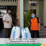 Unisa yogyakarta salurkan apd ke 16 rumah sakit dan klinik muhammadiyah dan ‘aisyiyah