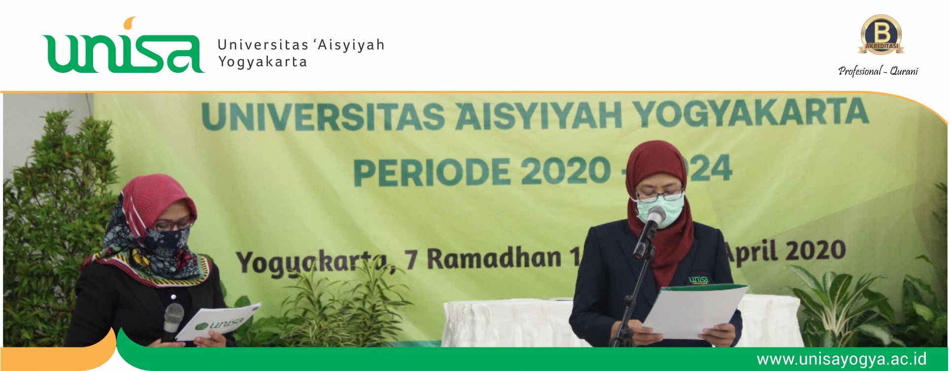 Web pelantikan rektor