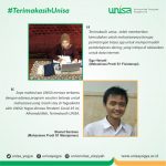 Unisa yogyakarta salurkan bantuan voucher belanja kebutuhan pokok untuk mahasiswa