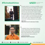 Unisa yogyakarta salurkan bantuan voucher belanja kebutuhan pokok untuk mahasiswa