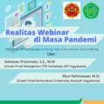 Realitas webinar di masa pandemi