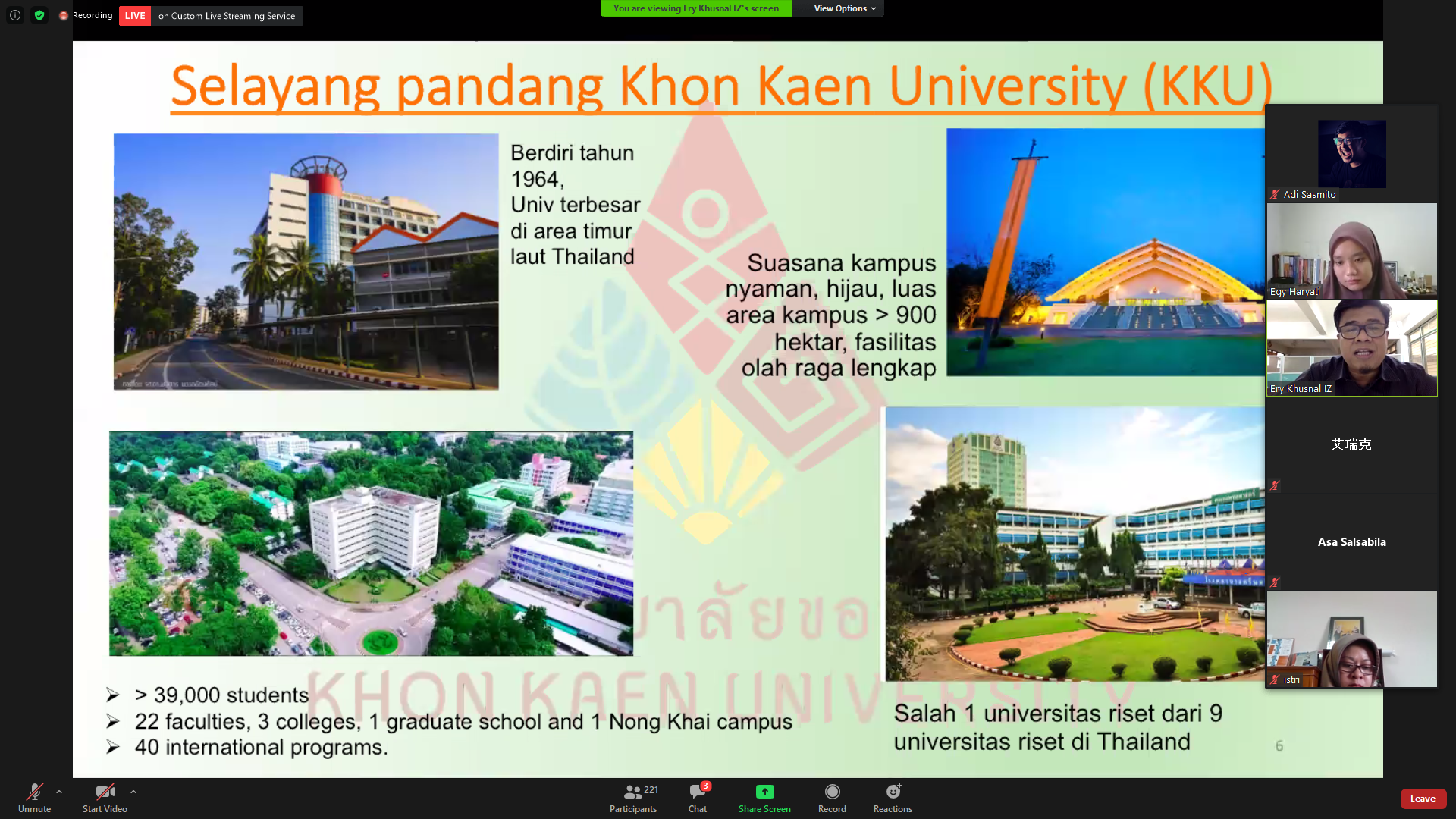 Alumni unisa berbagi pengalaman kuliah di luar negeri
