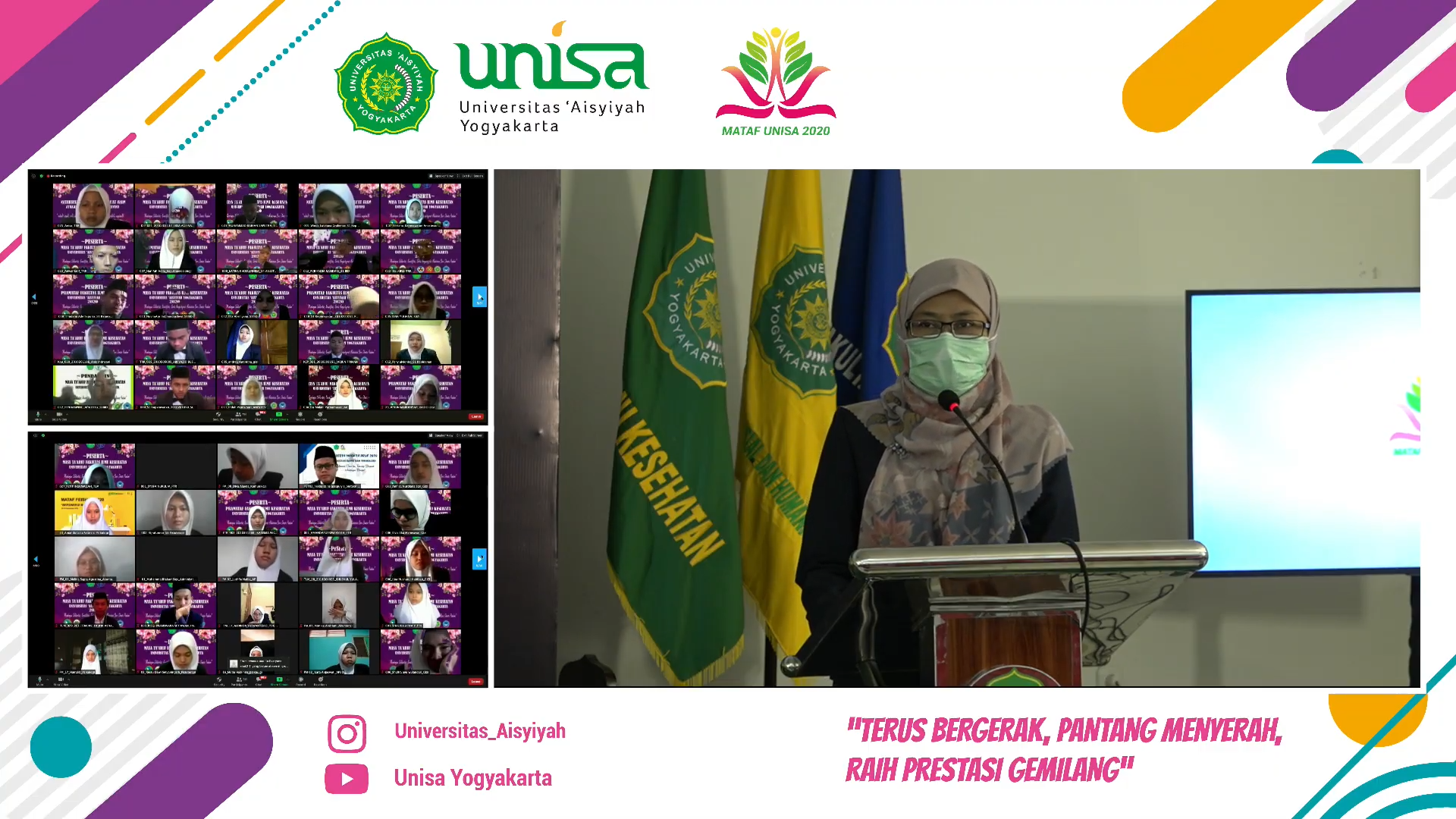 Unisa yogyakarta resmi membuka mataf 2020