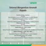 Pejabat struktural unisa