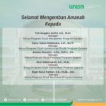 Pejabat struktural unisa
