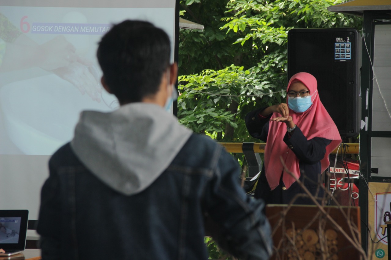 Unisa yogyakarta gandeng fkku gelar kegiatan literasi kesehatan protokol covid 19