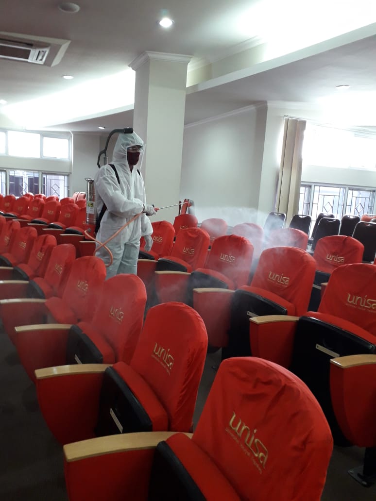Demi menjaga kebersihan dimasa pandemi, unisa lakukan general cleanup
