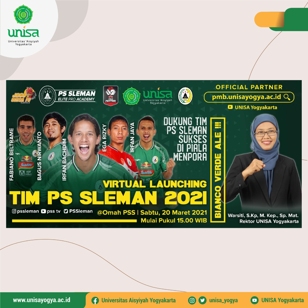 Kolaborasi unisa yogyakarta dan ps sleman hadirkan beasiswa suporter