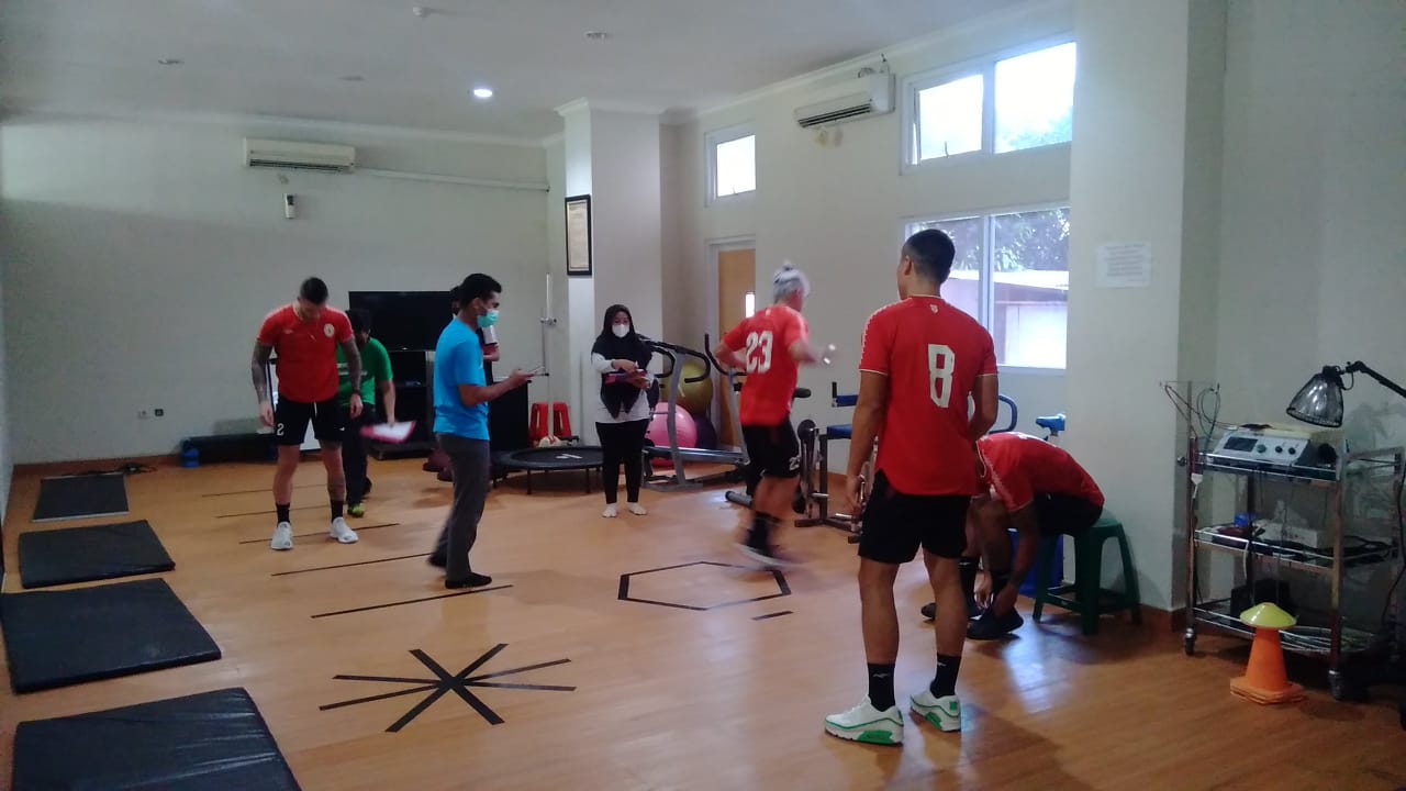 Persiapkan tim menghadapi liga 1, ps sleman mengunjungi klinik fisioterapi unisa yogyakarta