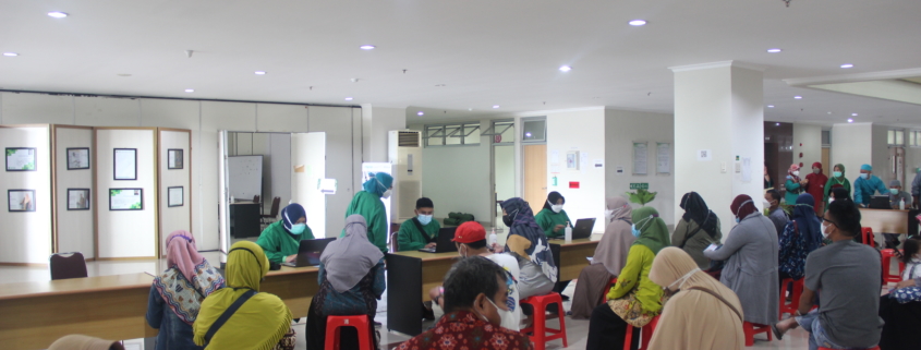 ‘aisyiyah gelar vaksinasi covid untuk 1221 lansia dan pekerja publik