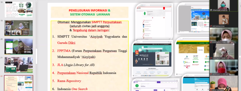 Tingkatkat kualitas mutu pengelolaan, perpustakaan unisa yogyakarta jalani asesment akreditasi