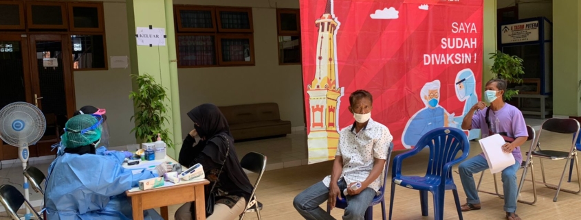 Unisa yogyakarta dukung vaksinasi kemantren ngampilan