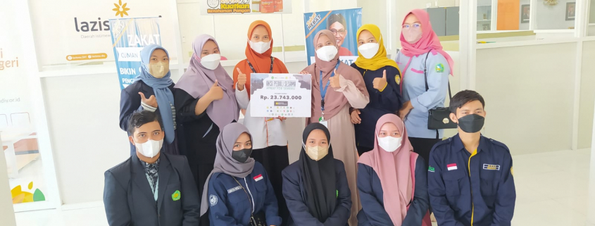Gerakan unisa peduli, menggalang dana untuk korban semeru