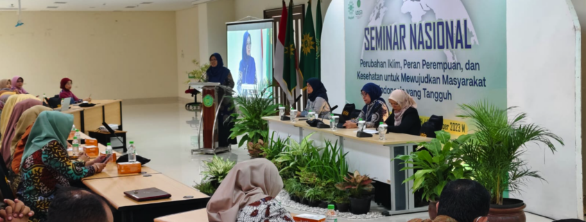 Majelis kesehatan pimpinan pusat aisyiyah gelar seminar perubahan iklim