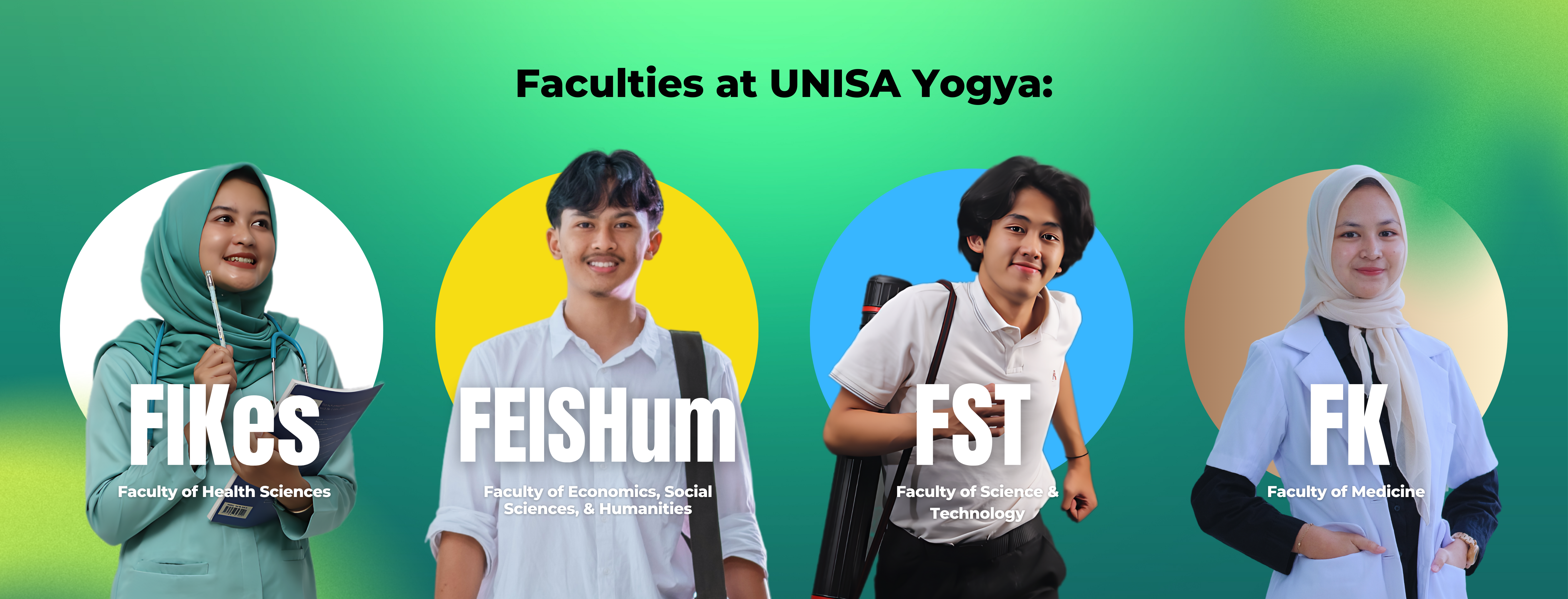 Display Fakultas Website Inggris