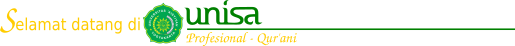 Logo unisa panjang selamat datang