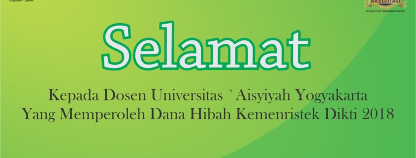 Dosen Unisa Raih Dana Hibah