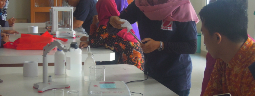 Pelatihan lab di unisa
